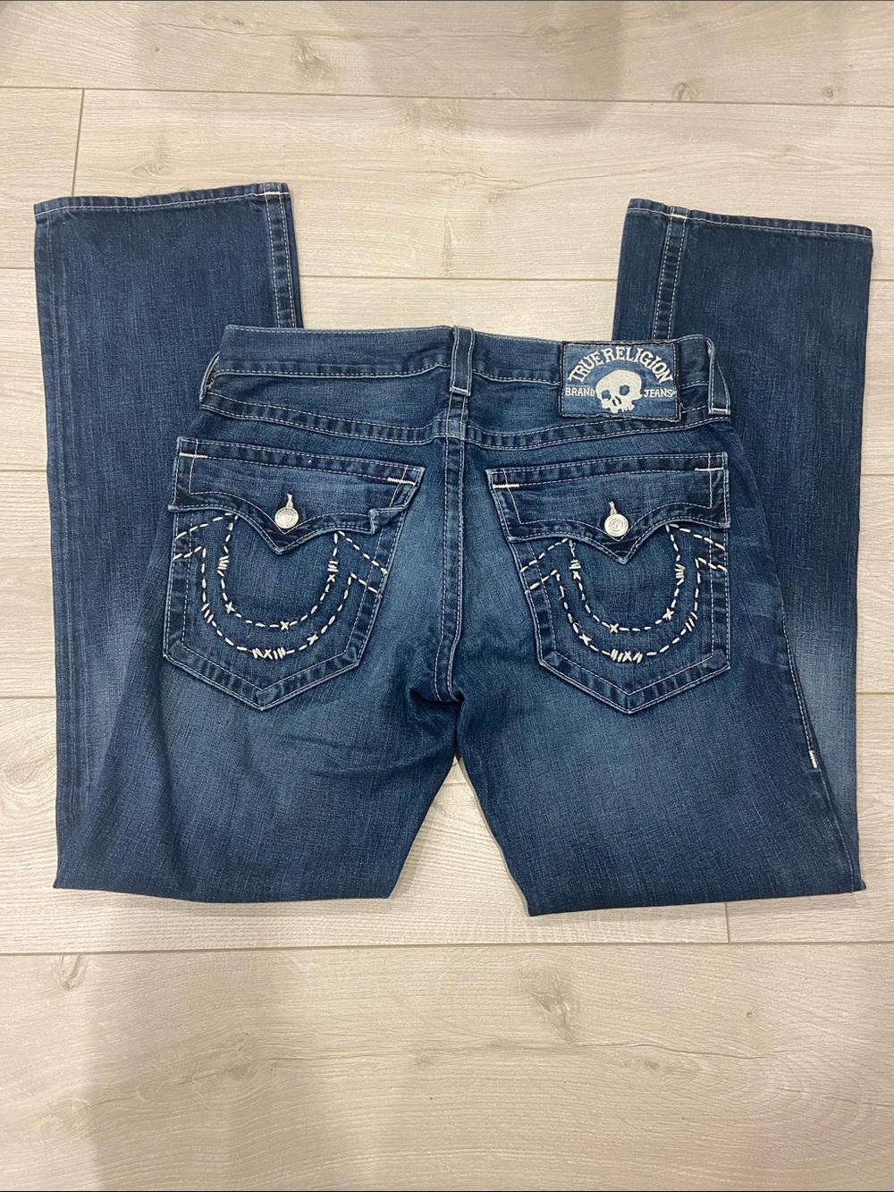 sick vintage true religion skull jeans